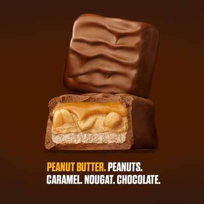 SNICKERS Peanut Butter Squared 4 To Go Candy Bar, 3.56 oz