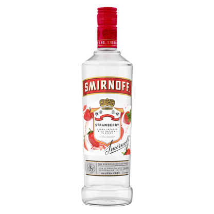 Smirnoff Strawberry Vodka 750ml (70 Proof)