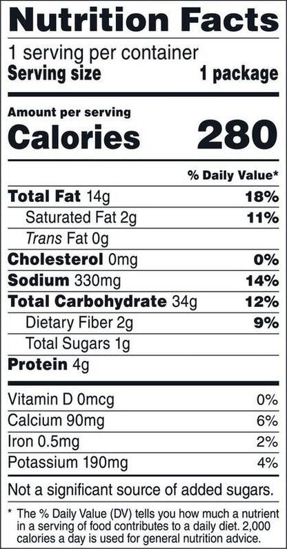 Doritos Nacho Cheese Minis Can, 1.95 oz