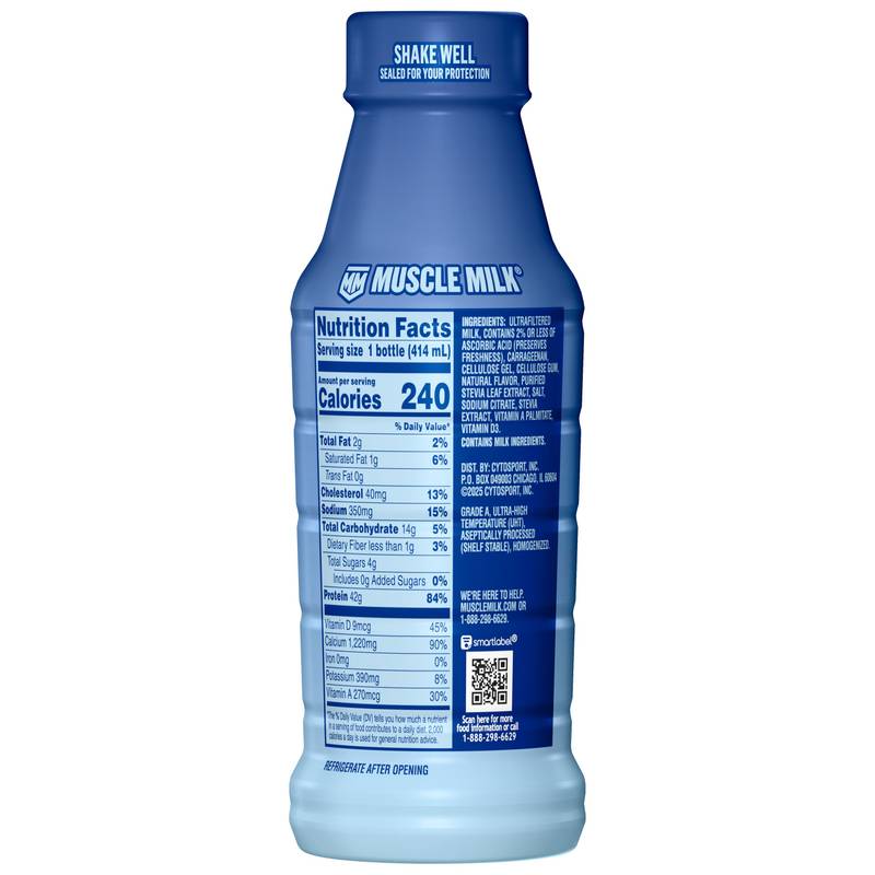 Muscle Milk Pro Cookies 'N Crème High Protein Shake with Ultra-Filtered Milk 14oz Btl