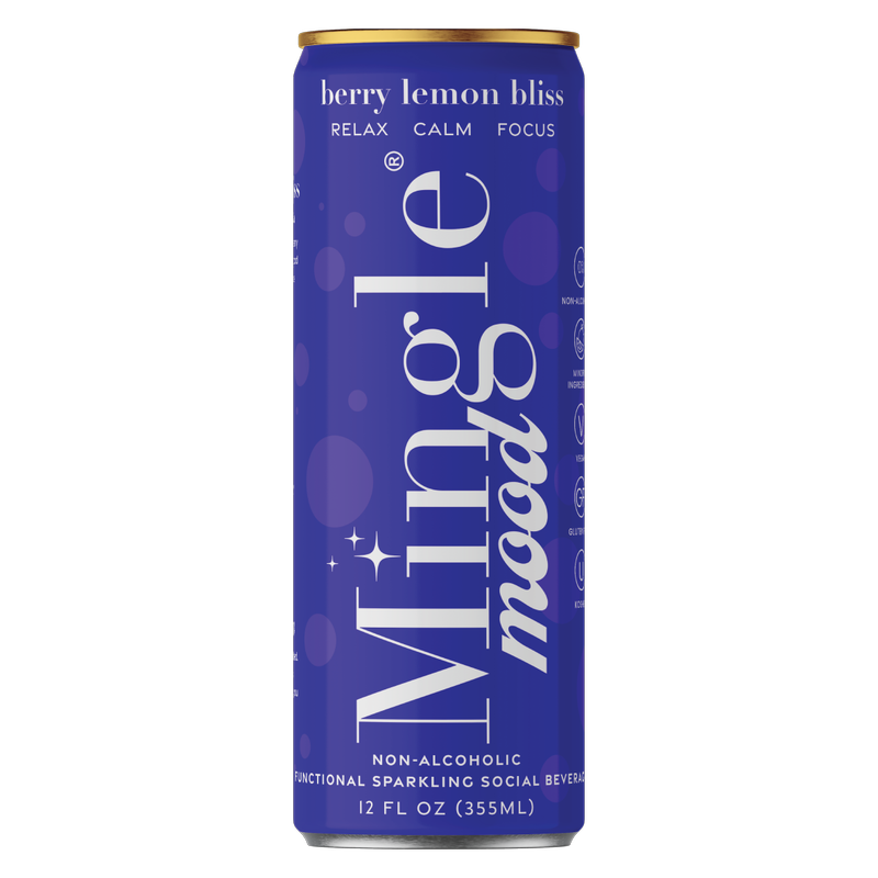 Mingle Mood Berry Lemon Bliss 4pk 12oz Can