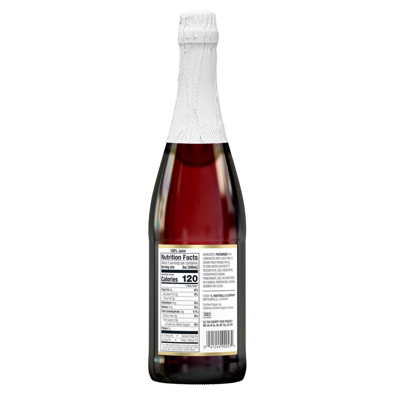 Martinelli's Apple Pomegranate Single 25.4oz Btl