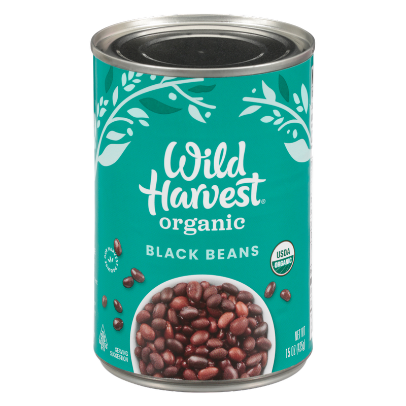 Wild Harvest Organic Black Beans 15oz