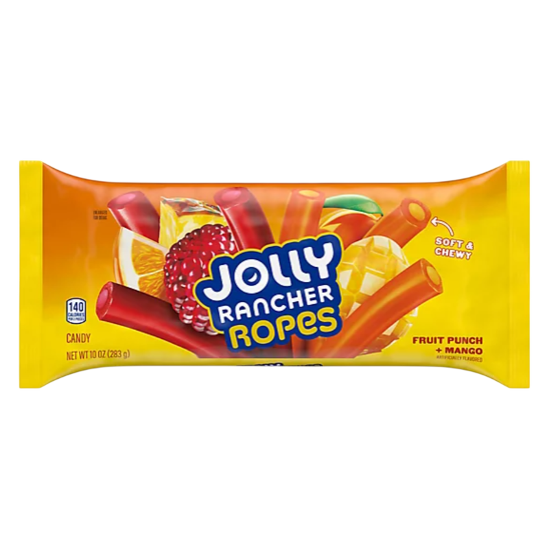 Jolly Rancher Ropes Fruit Punch & Mango, 10oz