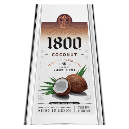 1800 Tequila Coconut 750ml (70 Proof)