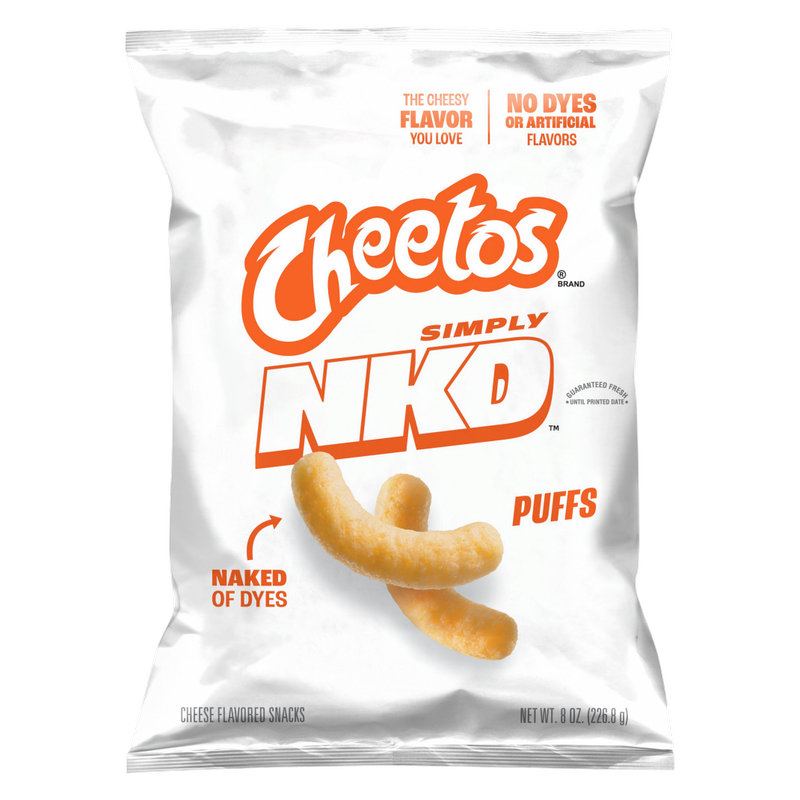 Cheetos Simply NKD Puffs Cheese, 8oz