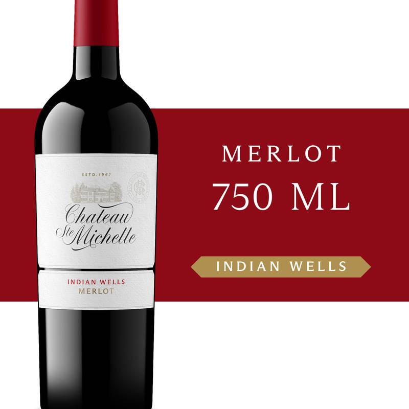 Chateau Ste Michelle Merlot Indian Wells 750ml