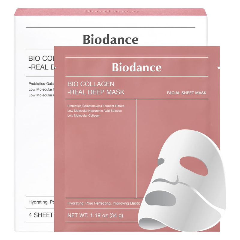 Biodance Bio-Collagen Real Deep Sheet Mask, 4ct