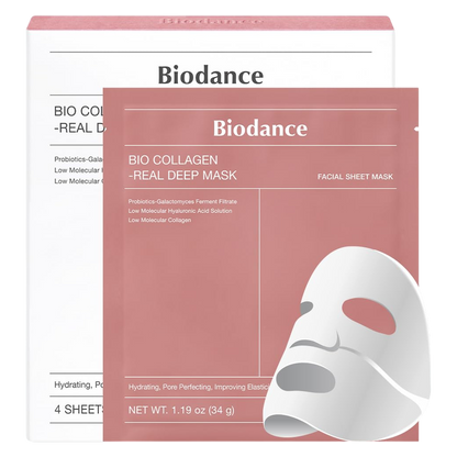 Biodance Bio-Collagen Real Deep Sheet Mask, 4ct