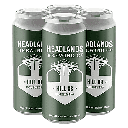 Headlands Br Hill 88 Double IPA 4pk 16oz Can