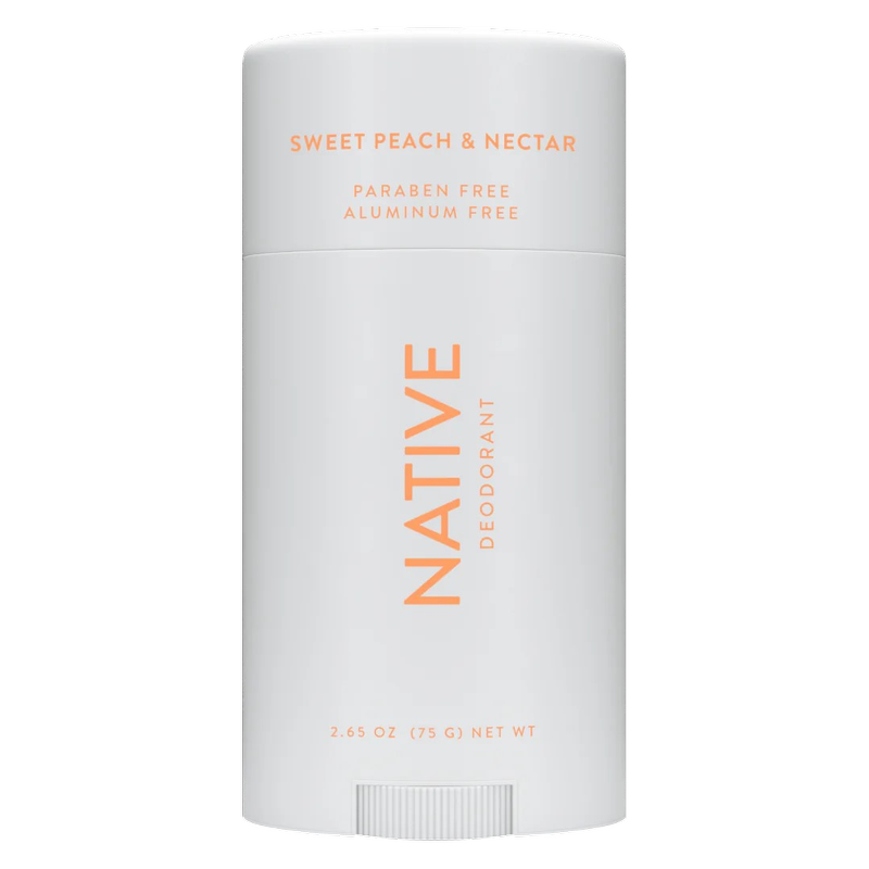 Native Deodorant, Sweet Peach & Nectar, 2.65 oz