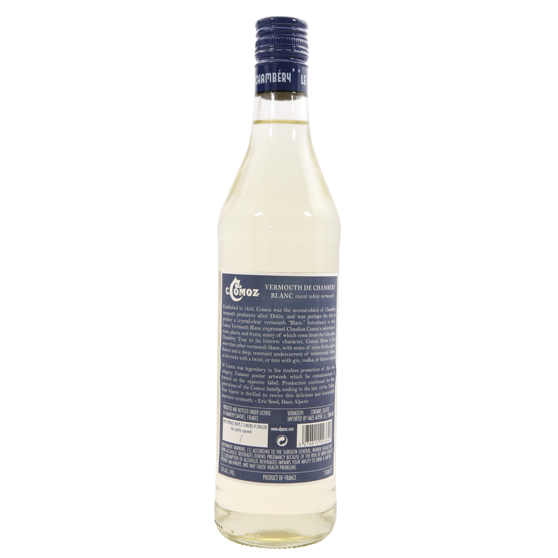 C. Comoz Vermouth de Chambery Blanc 750ml - C. Comoz – BevMo!