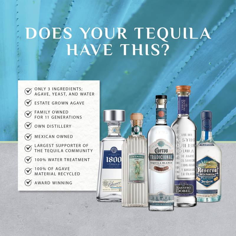 1800 Tequila Blanco 1.75L (80 Proof) - 1800 – BevMo!