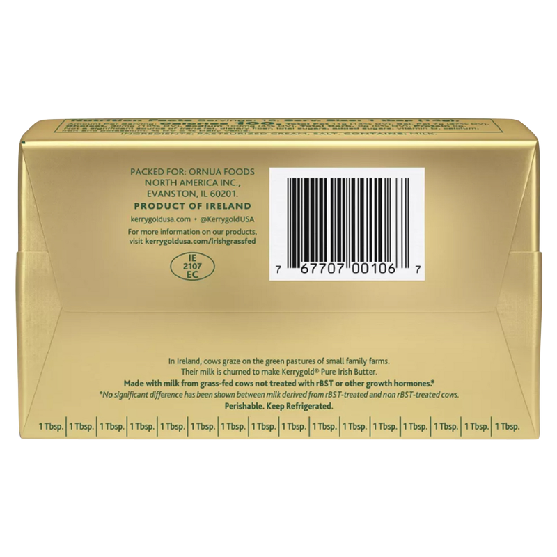 Kerrygold Pure Irish Salted Butter - 8oz