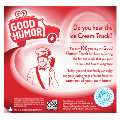 Good Humor Strawberry Shortcake Frozen Dessert Bars 6ct