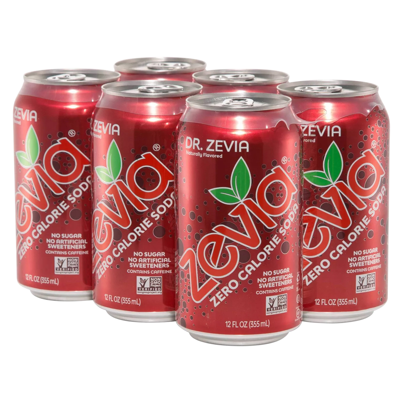 Dr. Zevia Zero Calorie Soda 10pk 12oz Can