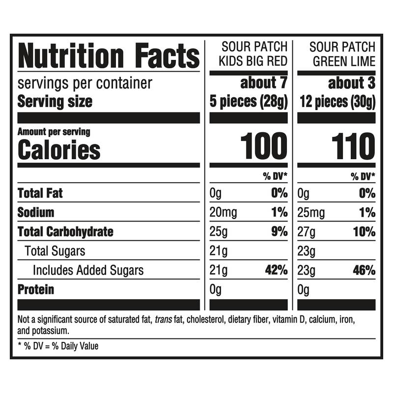Sour Patch Kids Santa and Elves, 9.8oz