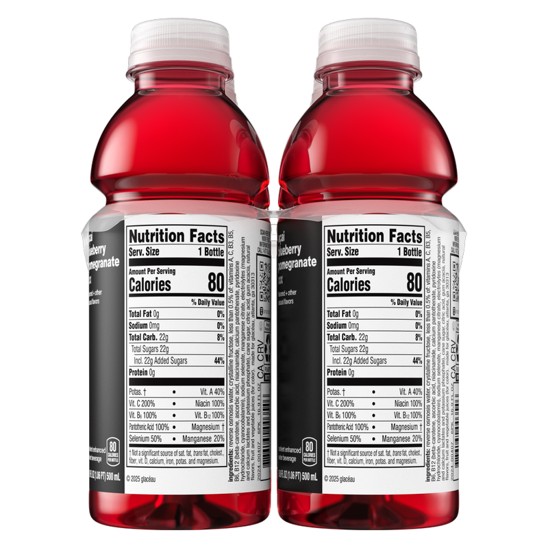 Vitaminwater xxx 6pk 16.9oz Btl