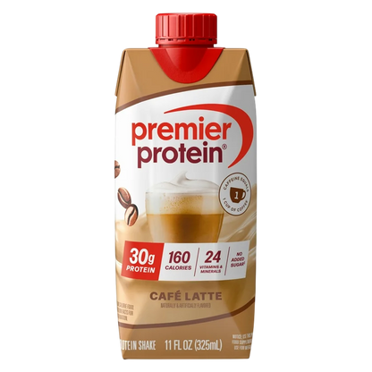 Premier Protein 30g Cafe Latte High Protein Shake 11oz Ctn