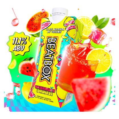 BeatBox Watermelon Lemon 500ml 11.1% ABV Wine-Based