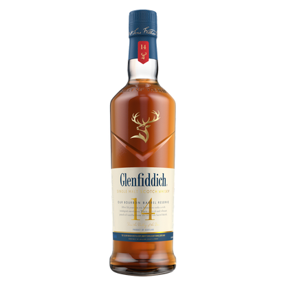 Glenfiddich 14 Yr Bourbon Barrel Scotch Whisky 750ml
