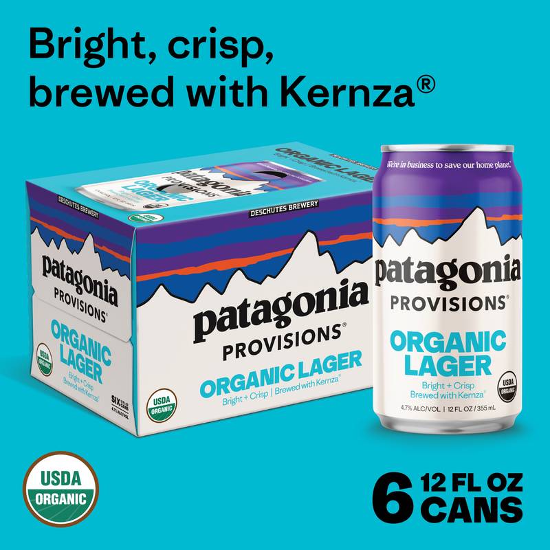 Patagonia Kernza Organic Lager (6PKC 12OZ) - Deschutes – BevMo!