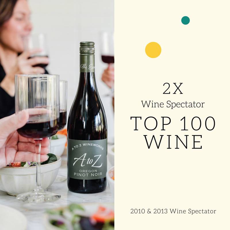 A to Z Pinot Noir 750ml - A to Z – BevMo!