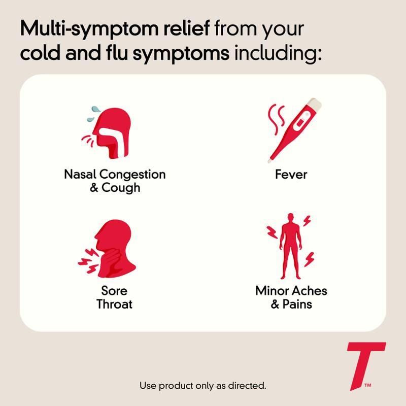 Tylenol Severe Cold + Flu Day & Night Caplets 24ct