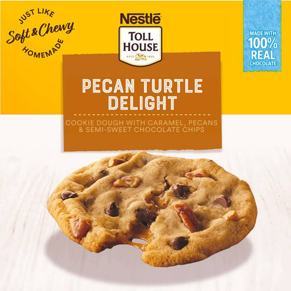 Nestle Toll House Caramel Pecan Turtle Cookie Dough - 12ct/16oz