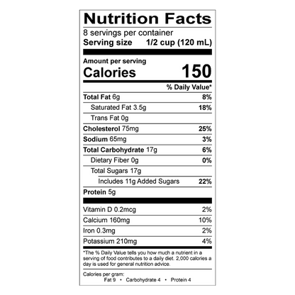 Organic Valley Eggnog 32oz Ctn