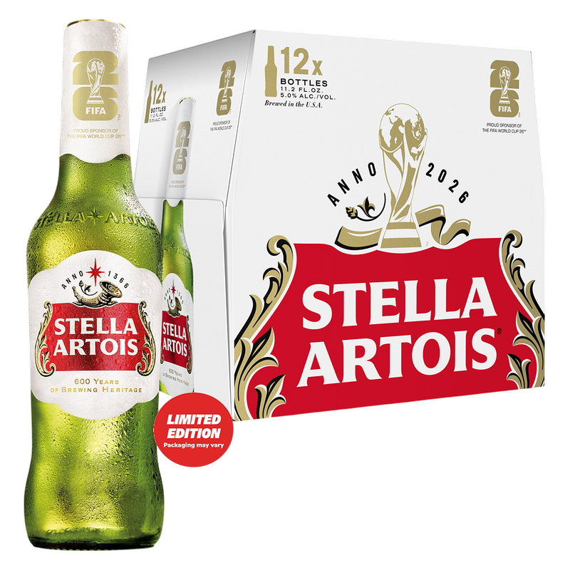 Stella Artois 12pk 11.2oz Btl 5.0% ABV