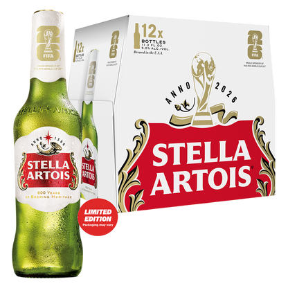 Stella Artois 12pk 11.2oz Btl 5.0% ABV