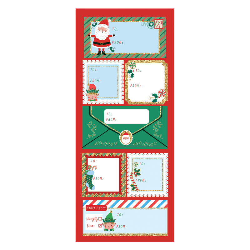North Pole Bound Sticker Sheet