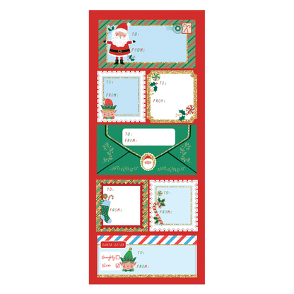 North Pole Bound Sticker Sheet