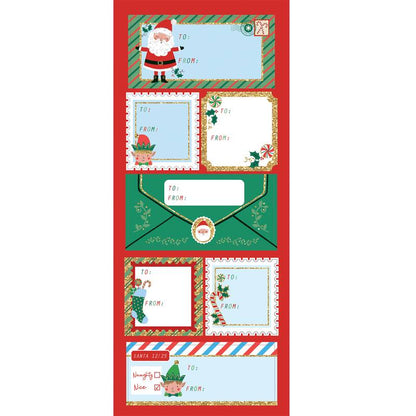 North Pole Bound Sticker Sheet