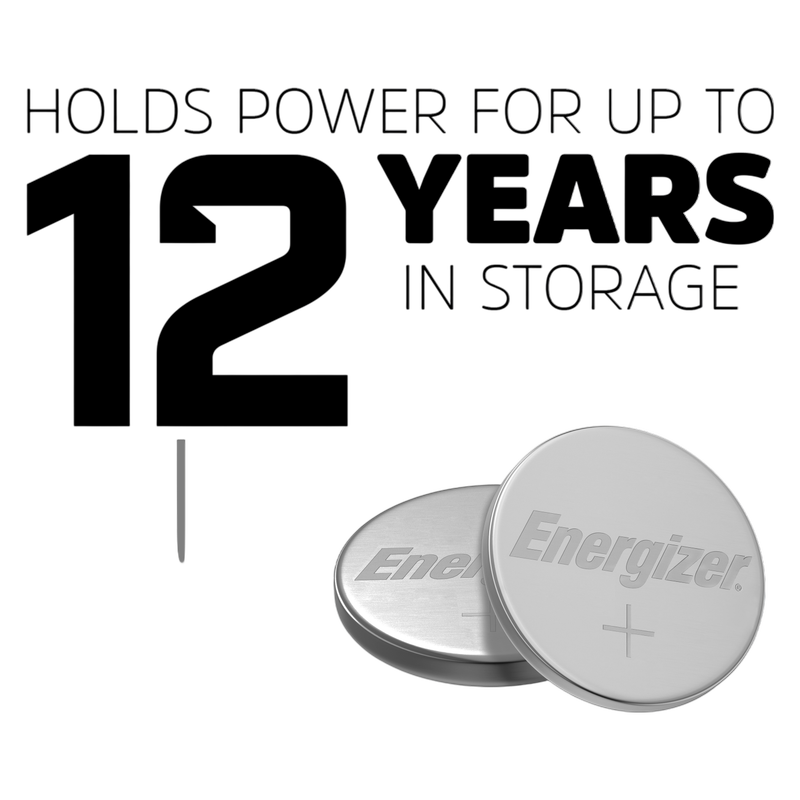 Energizer 3V Lithium Coin Batteries 2032, 2 ct