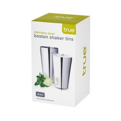 True Stainless Steel Shaker Tins 2 ct