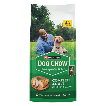 Purina Complete Adult Chicken Flavor Dog Chow 3.5lb