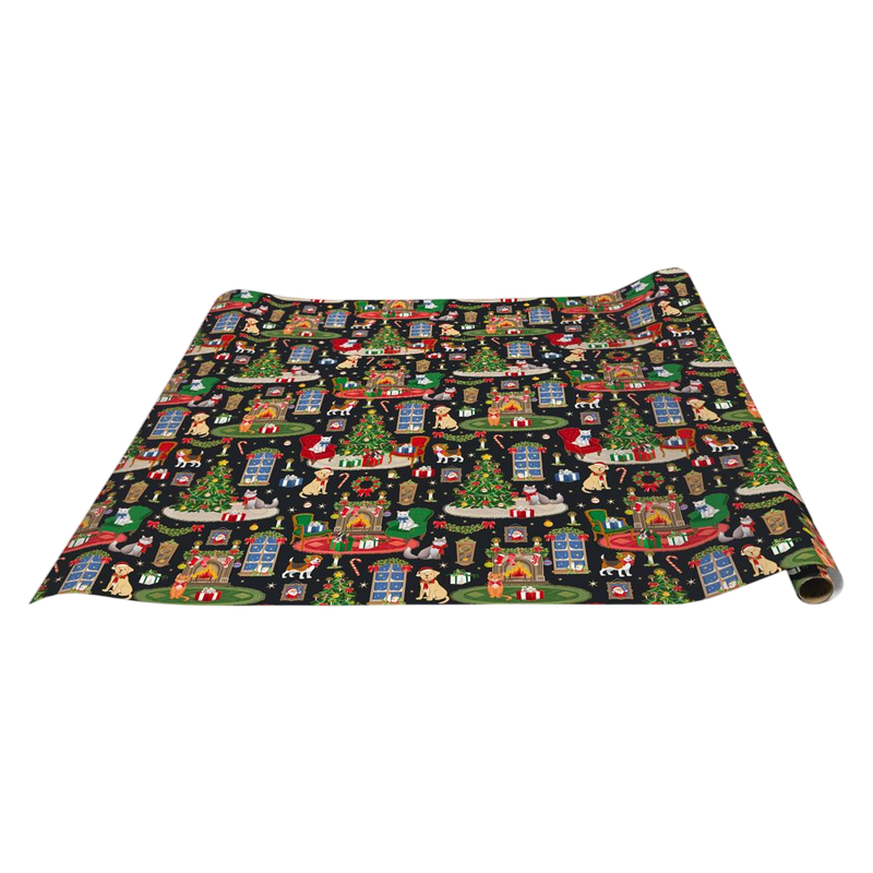 Home For The Holidays Jumbo Roll Wrapping Paper