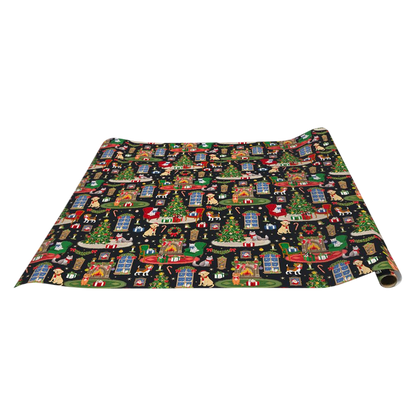 Home For The Holidays Jumbo Roll Wrapping Paper