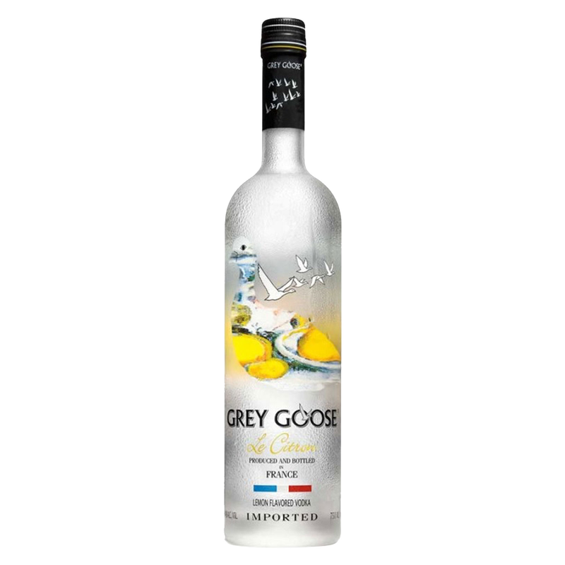 Grey Goose Le Citron Vodka 750ml (80 Proof)