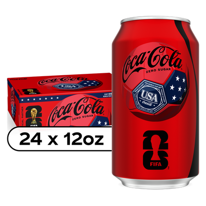 Coca-Cola Zero Sugar 24pk 12oz Can