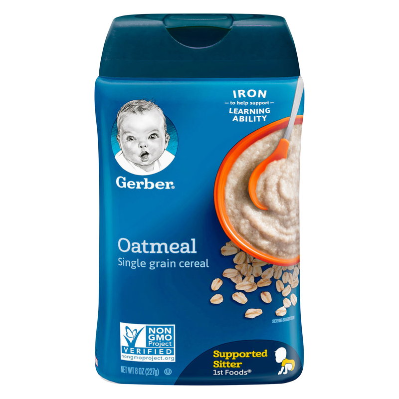 Gerber 1st Foods Oatmeal 8oz BevMo! – BevMo!
