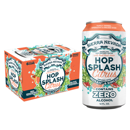 Sierra Nevada Hop Splash Citrus Sparkling Water 6PKC