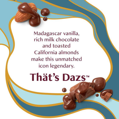 Haagen Dazs Vanilla Milk Chocolate Almond Ice Cream Bars, 3ct