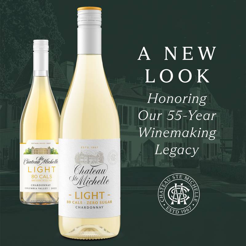 Chateau Ste. Michelle Light Chardonnay 750ml Bottle