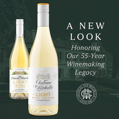 Chateau Ste. Michelle Light Chardonnay 750ml Bottle