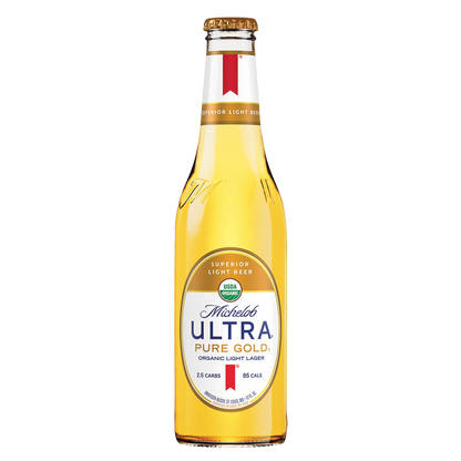 Michelob Ultra Pure Gold Single 12oz Btl 4.2% ABV