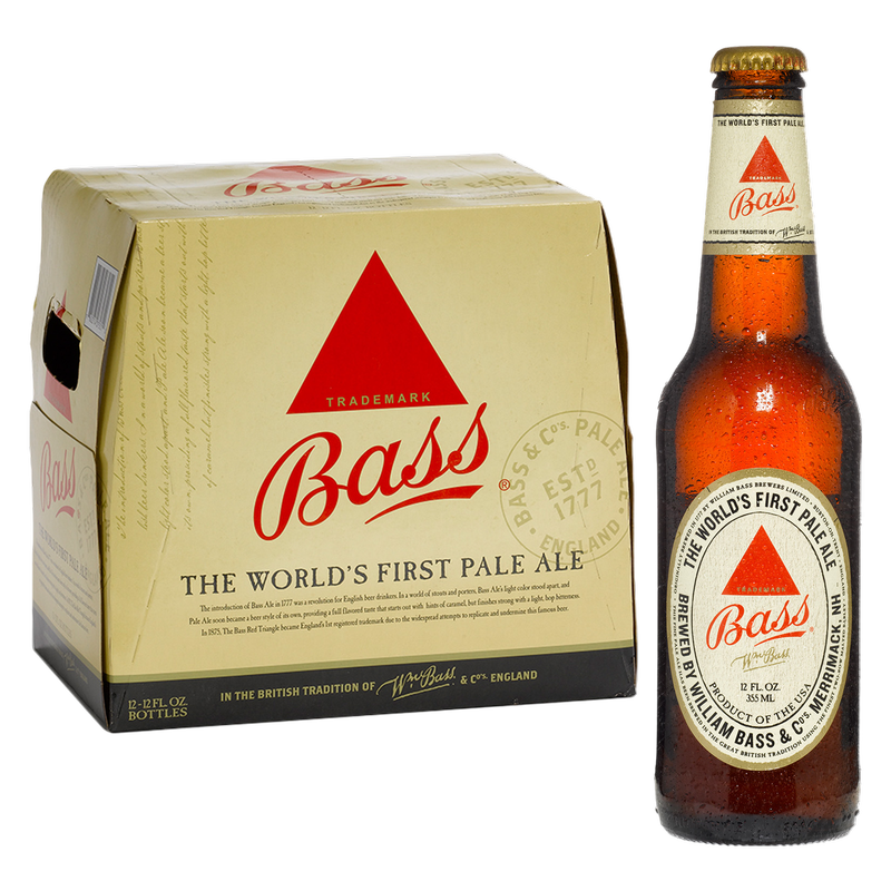 Bass Pale Ale 12pk 12oz Btl 4.4% ABV