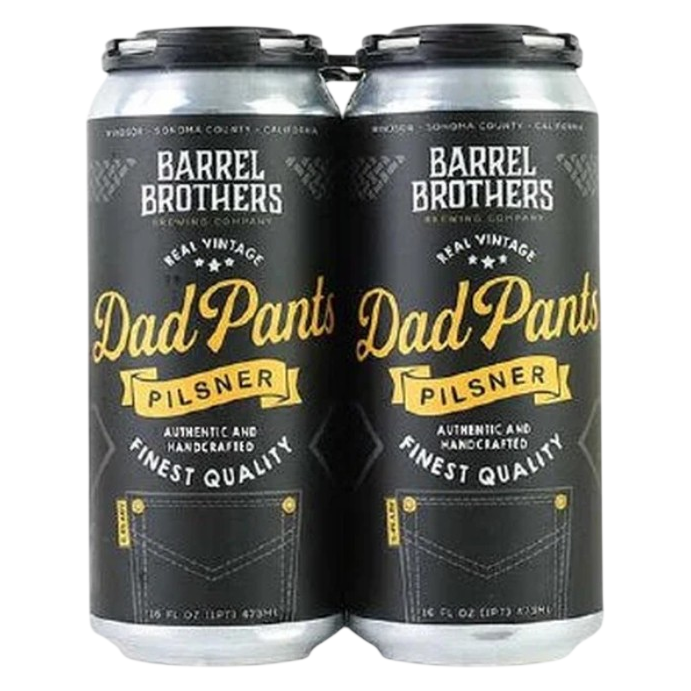 Barrel Brothers Dad Pants Pilsner 4pk 16oz